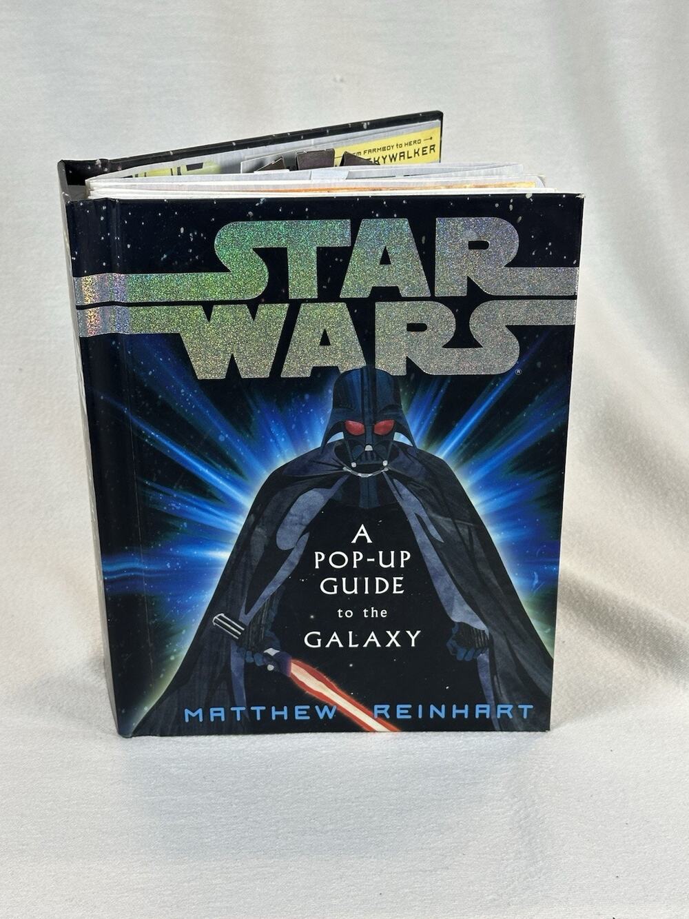 Star Wars A Pop-Up Guide to The Galaxy Matthew Reinhart 2007 TESTED WORKING Rare